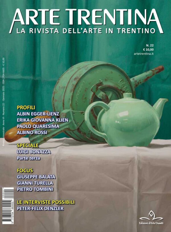 Arte Trentina - N 22 - Gennaio 2025 - copertina