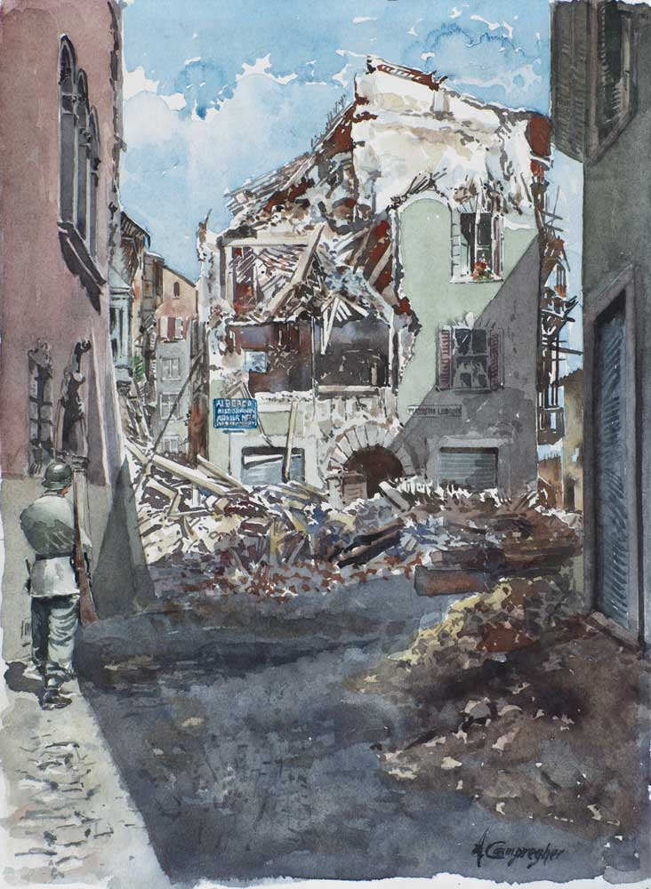 14 - Campregher - Bombardamento di Trento_web